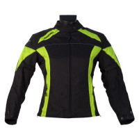 GIUBBOTTO MOTO SPORT PREXPORT DONNA OASI FLUO E NERO